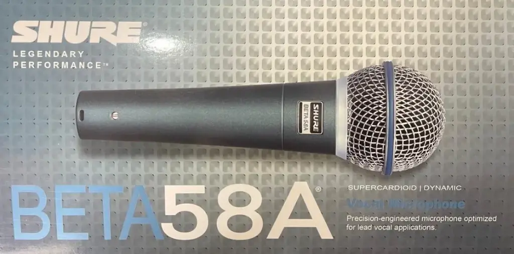 Micrófono Shure BETA 58A-A 