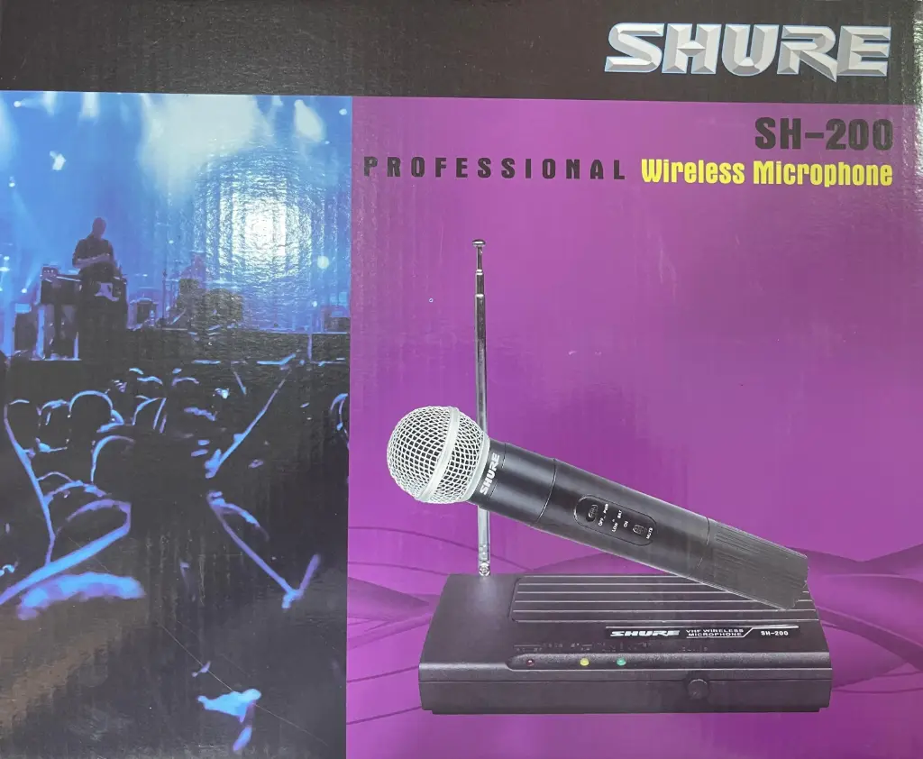 Micrófono SH200 inalámbrico con un solo dispositivo de 110V 