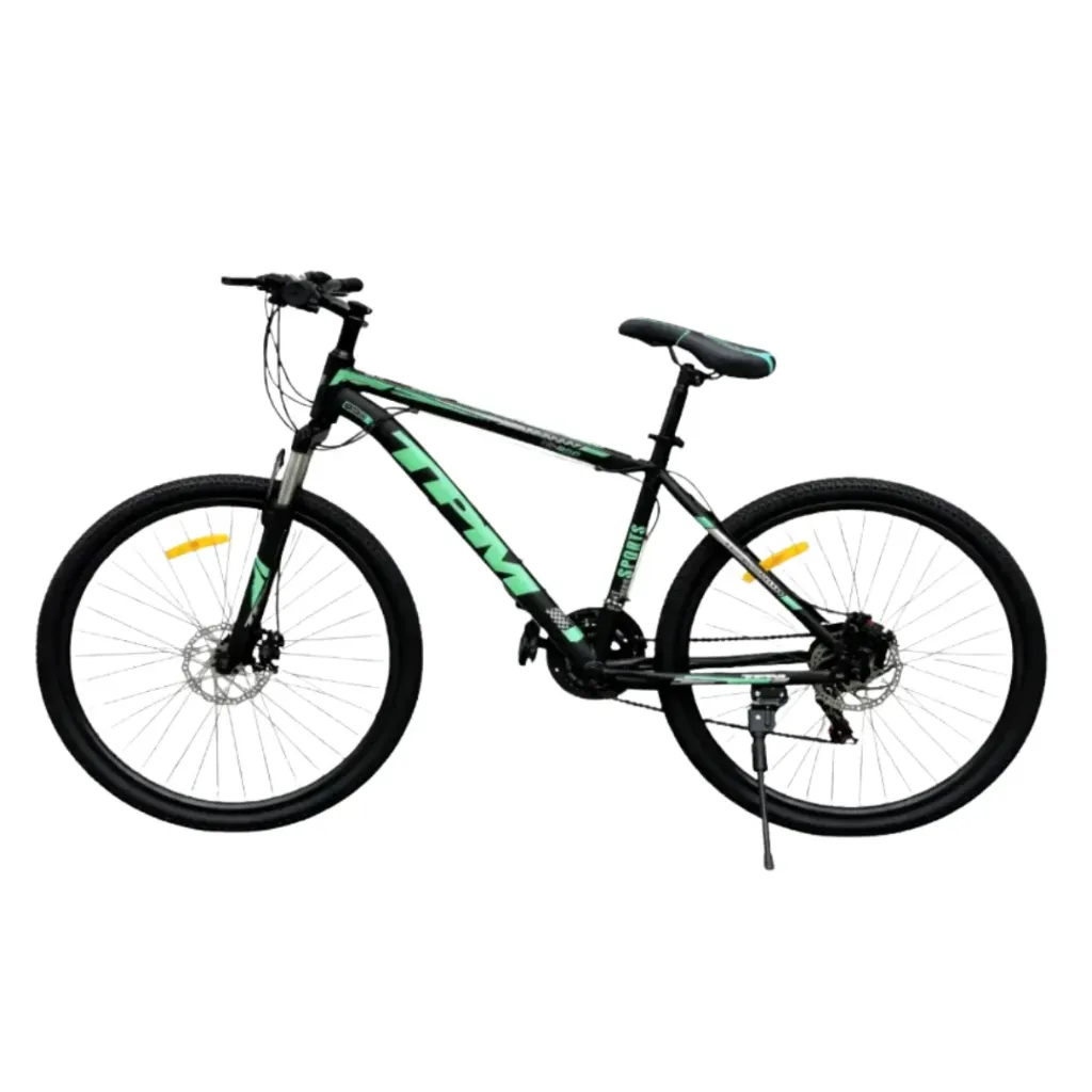 Bicicleta TPM Aro 26 negro con verde agua