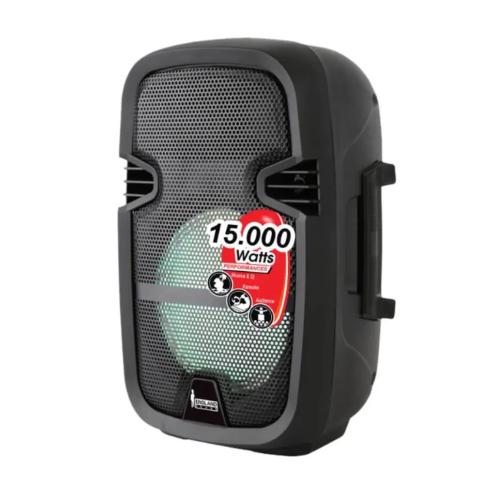 Parlante recargable 8" England Sound ES-RHYTHMIC08