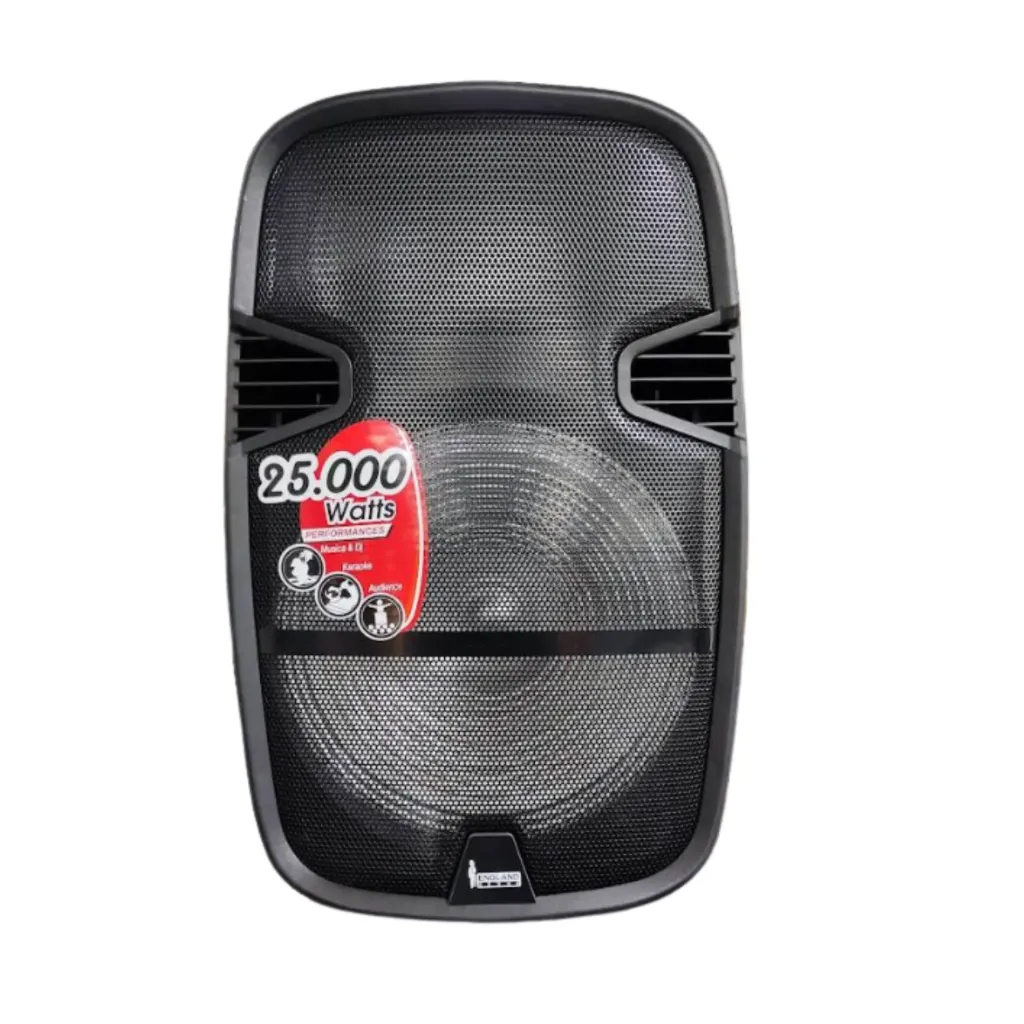 Parlante recargable 15" England Sound ES-RHYTHMIC15 25000w