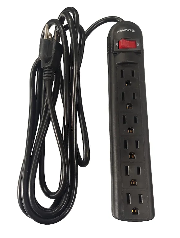 Regleta 6 tomas 3 metros de longitud