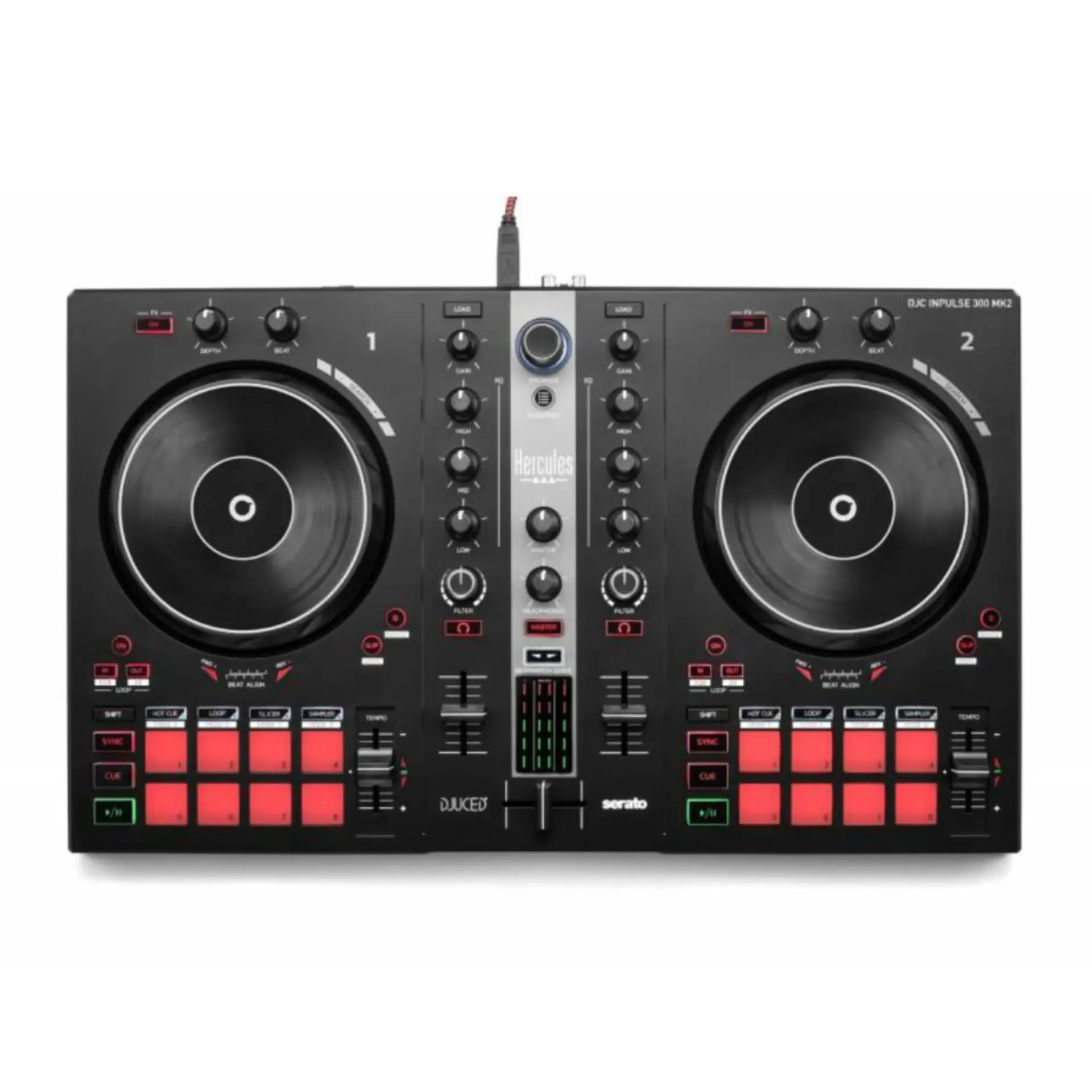 Controlador de DJ Hercules DJControl Inpulse 300