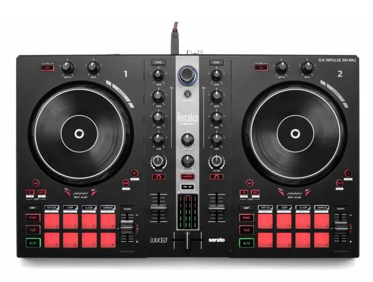Controlador de DJ Hercules DJControl Inpulse 300