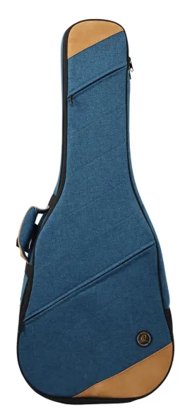 Estuche de guitarra acolchado Ortega azul