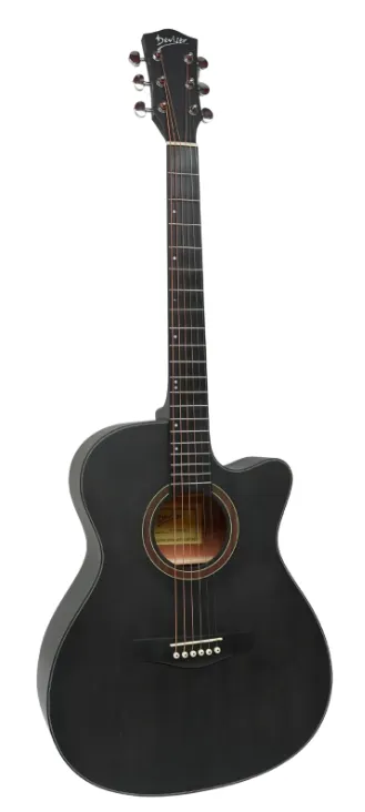 Guitarra Acústica Deviser LS-130 - negro open pore