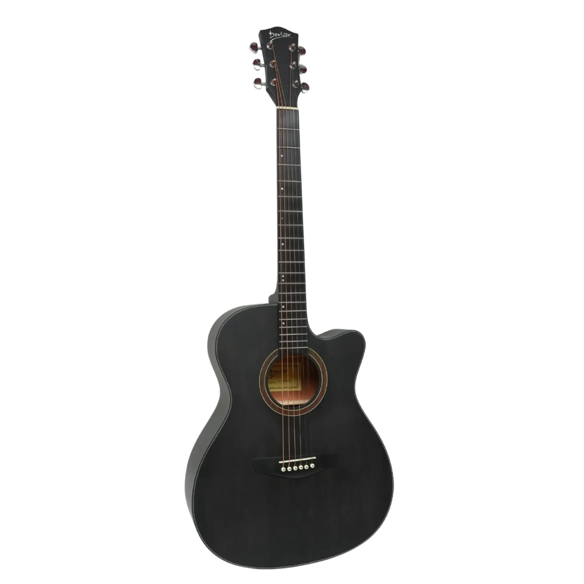 Guitarra Acústica Deviser LS-130 - negro open pore