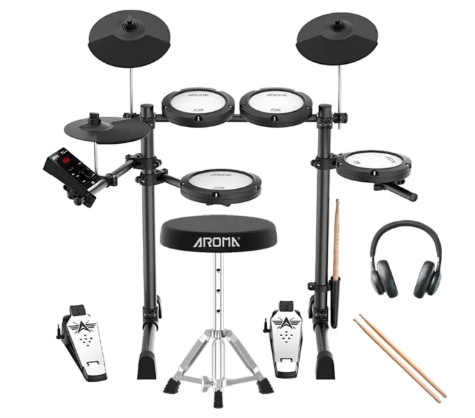 Batería electrónica 7 pads AROMA TDX-18