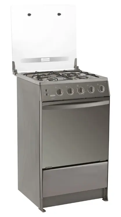 Cocina con horno de 4 quemadores ECOLINE Talia