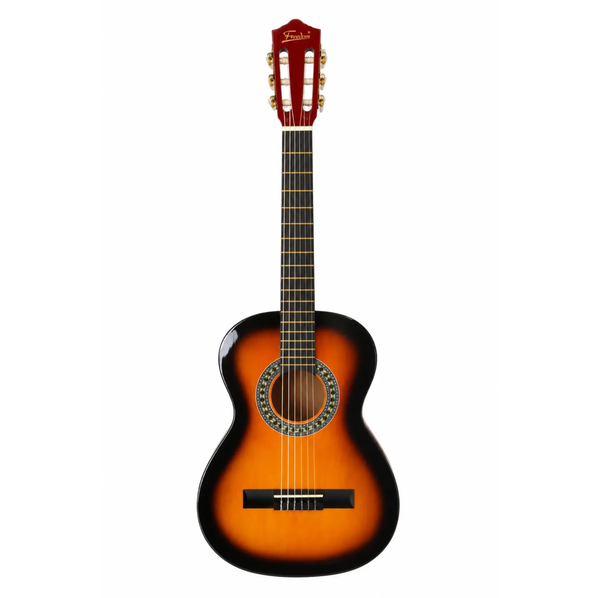 Guitarra clásica 1/2 Freedom 36 pulgadas café sombreado