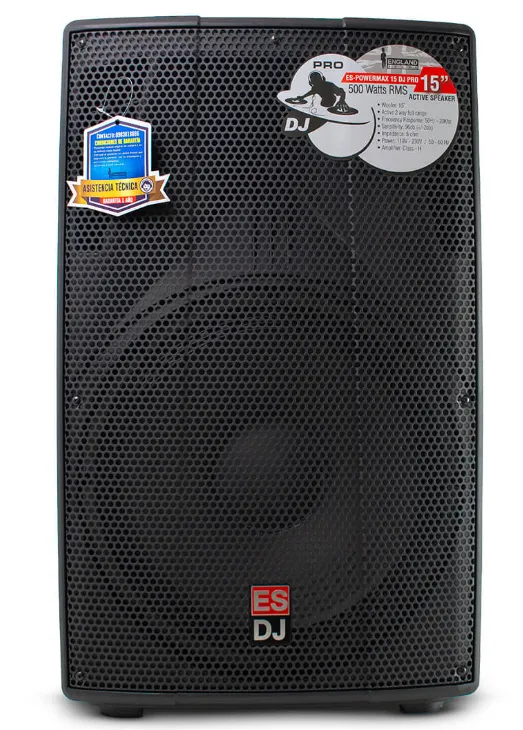 Parlante activo 15" England Sound ES-POWERMAX 15 DJ PRO Bluetooth/USB/MP3