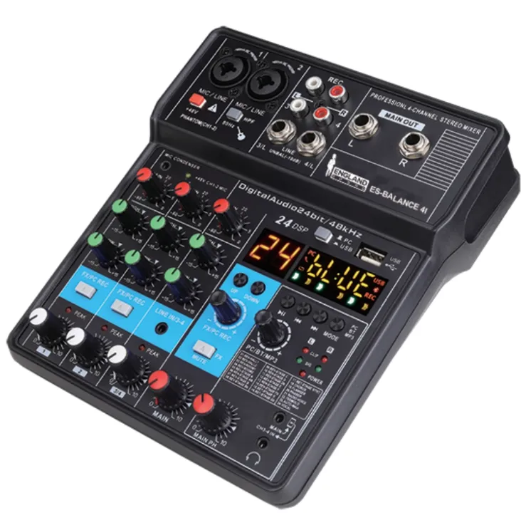 Consola 4 Canales England Sound ES-BALANCE 4I