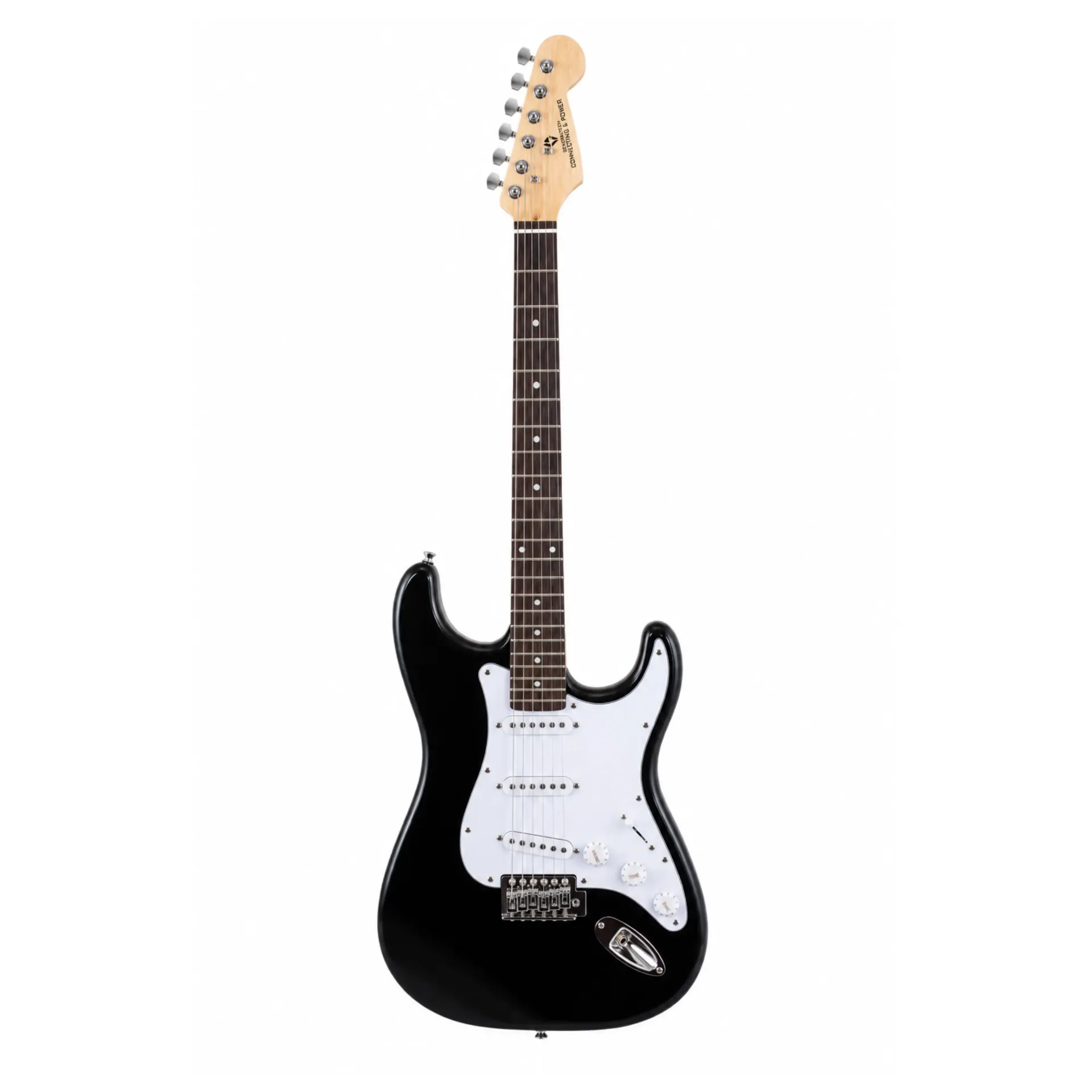 Guitarra eléctrica General Tech Stratocaster | Negra
