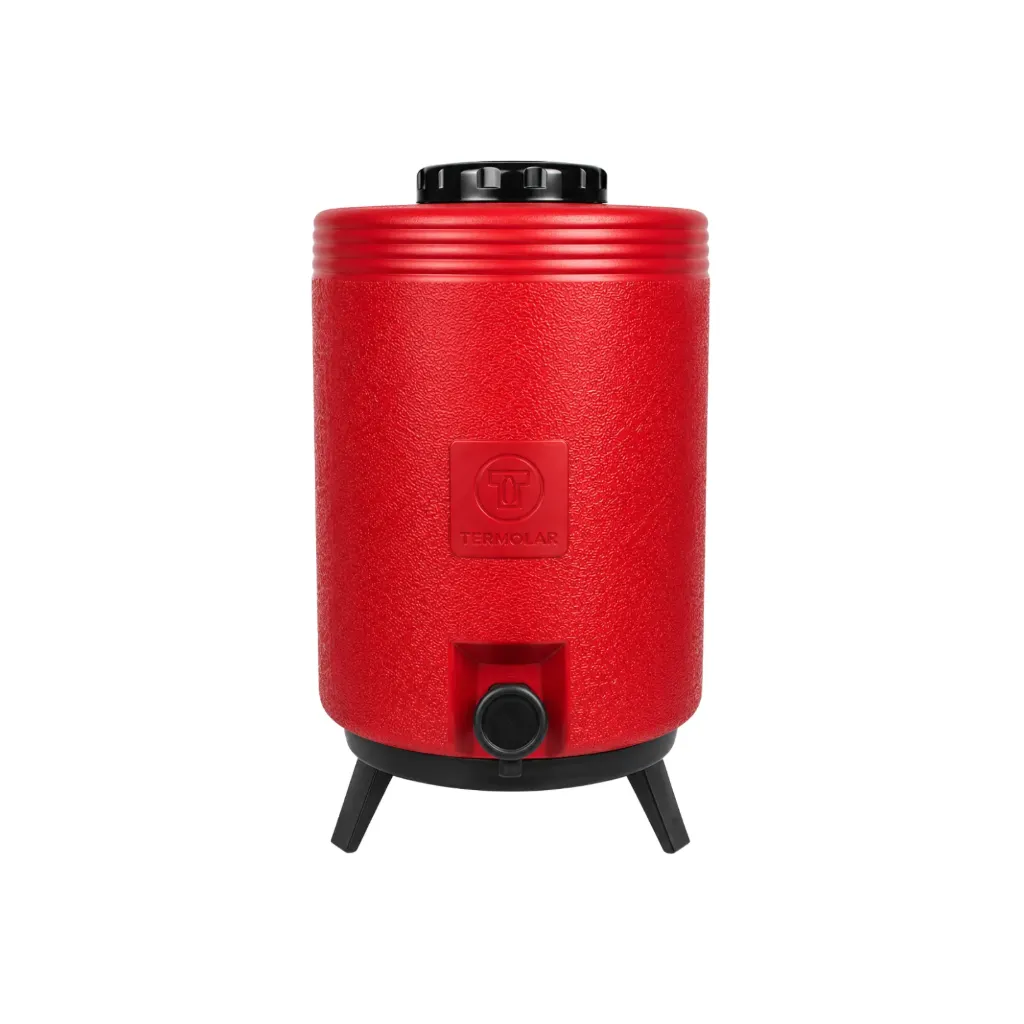 Cooler con dispensador 12 litros rojo