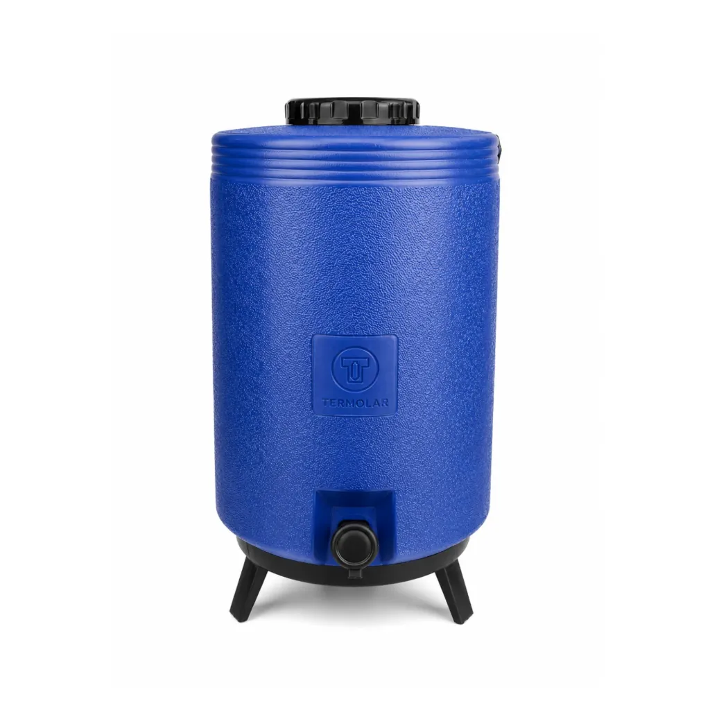 Cooler con dispensador 15 litros azul