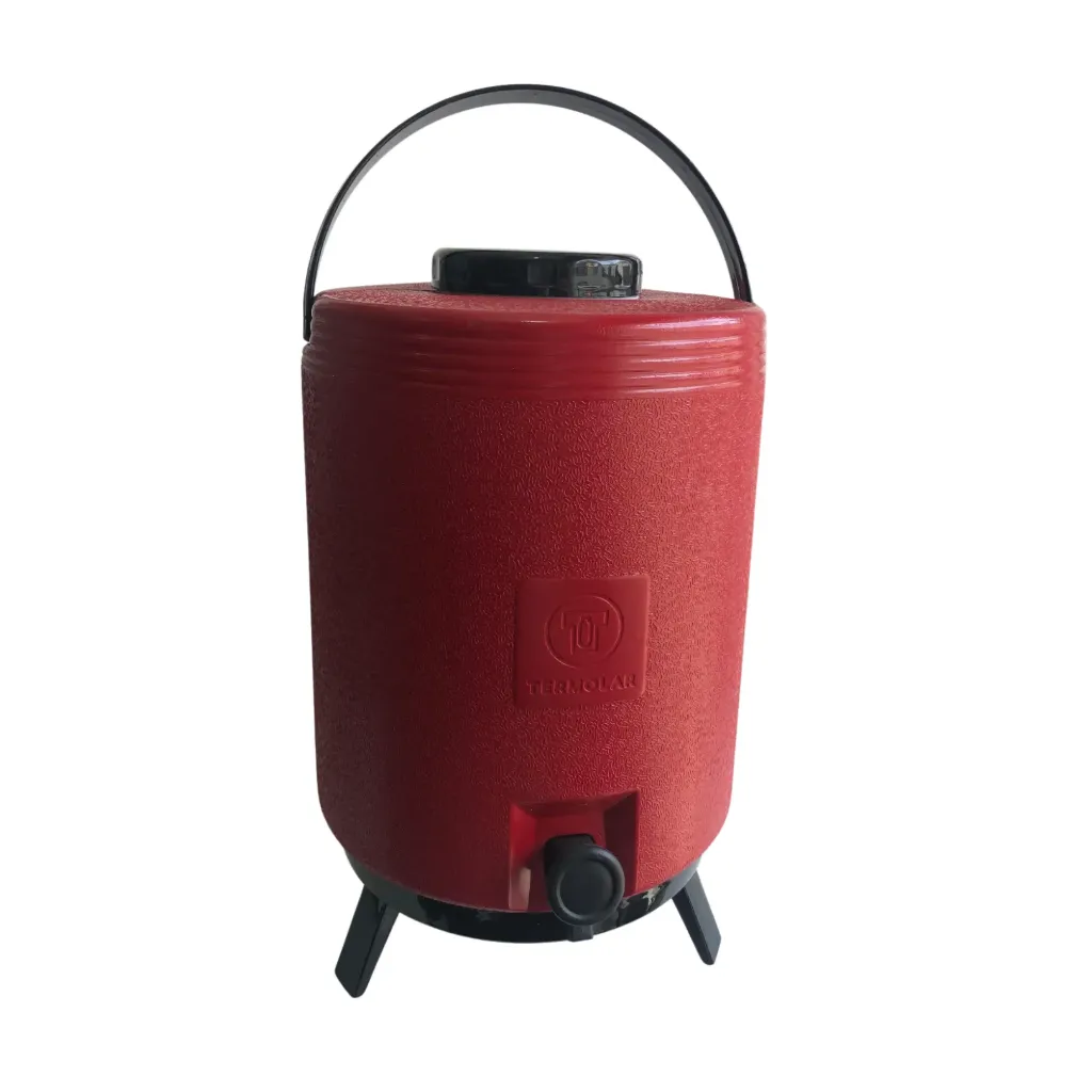 Cooler con dispensador 15 litros rojo