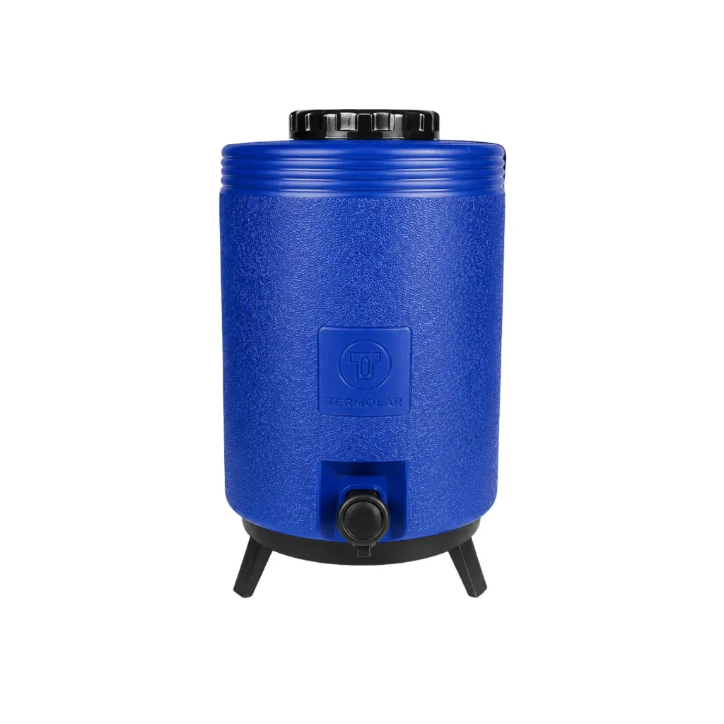 Cooler con dispensador 12 litros azul