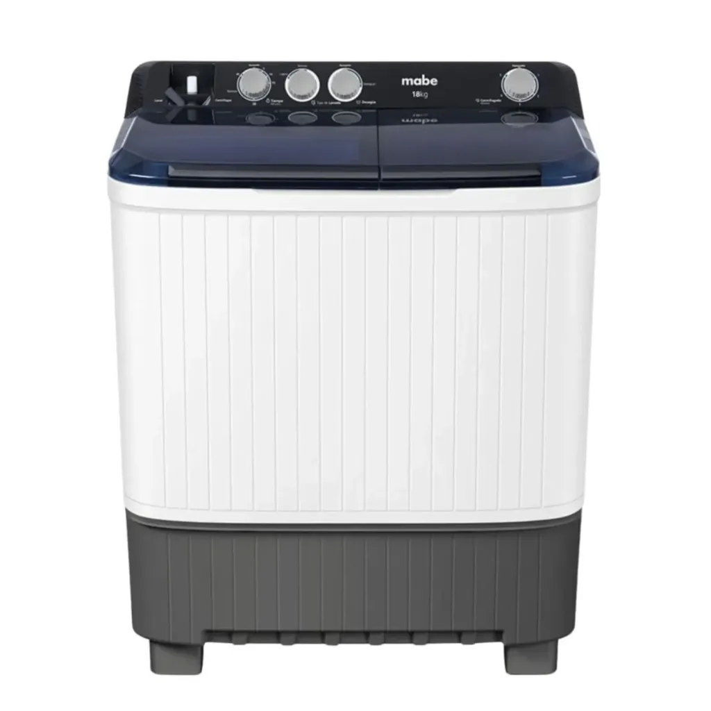 Lavadora semiautomática MABE 18KG
