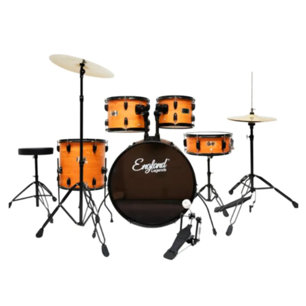 Batería acústica 5 piezas England Legends
