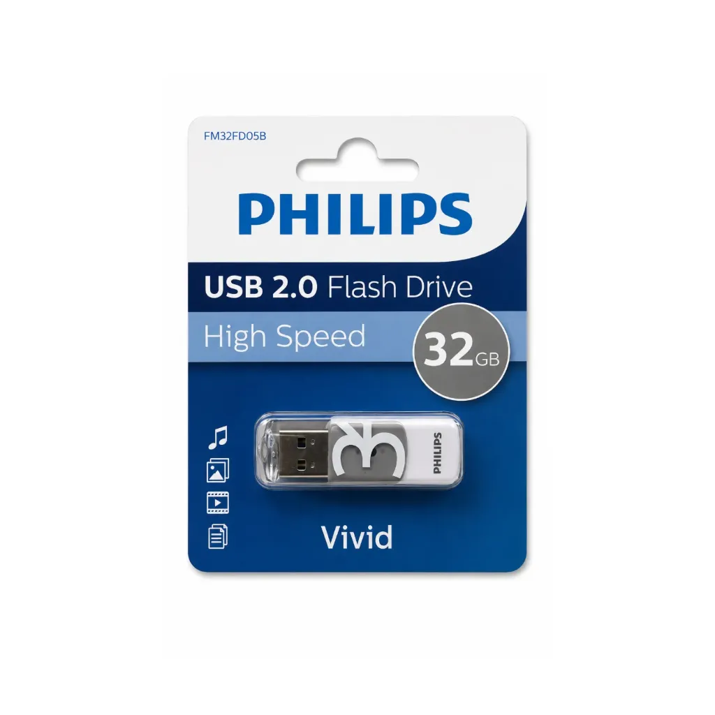 Memoria Flash 32 GB Philps USB 2.0
