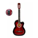 Guitarra Electroclásica Freedom CG300CTV WRS Cutaway con Ecualizador – Roja