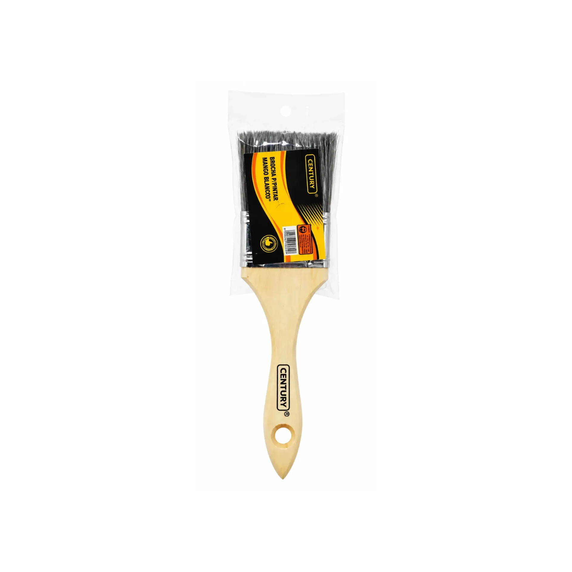 Brocha de 2" con mango de madera Century