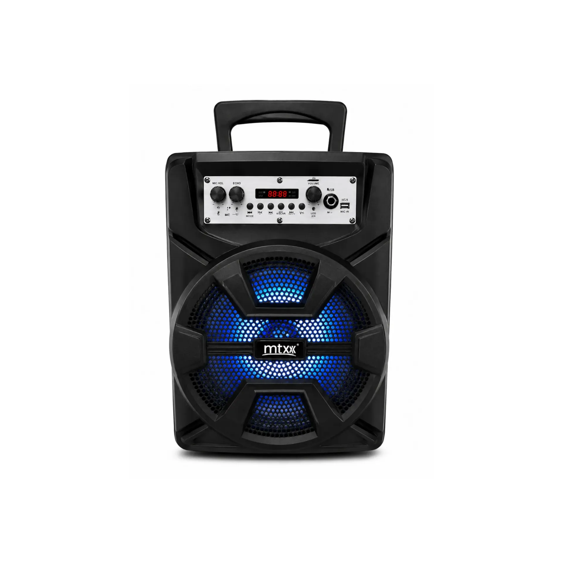 Parlante recargable 8" MTX 887