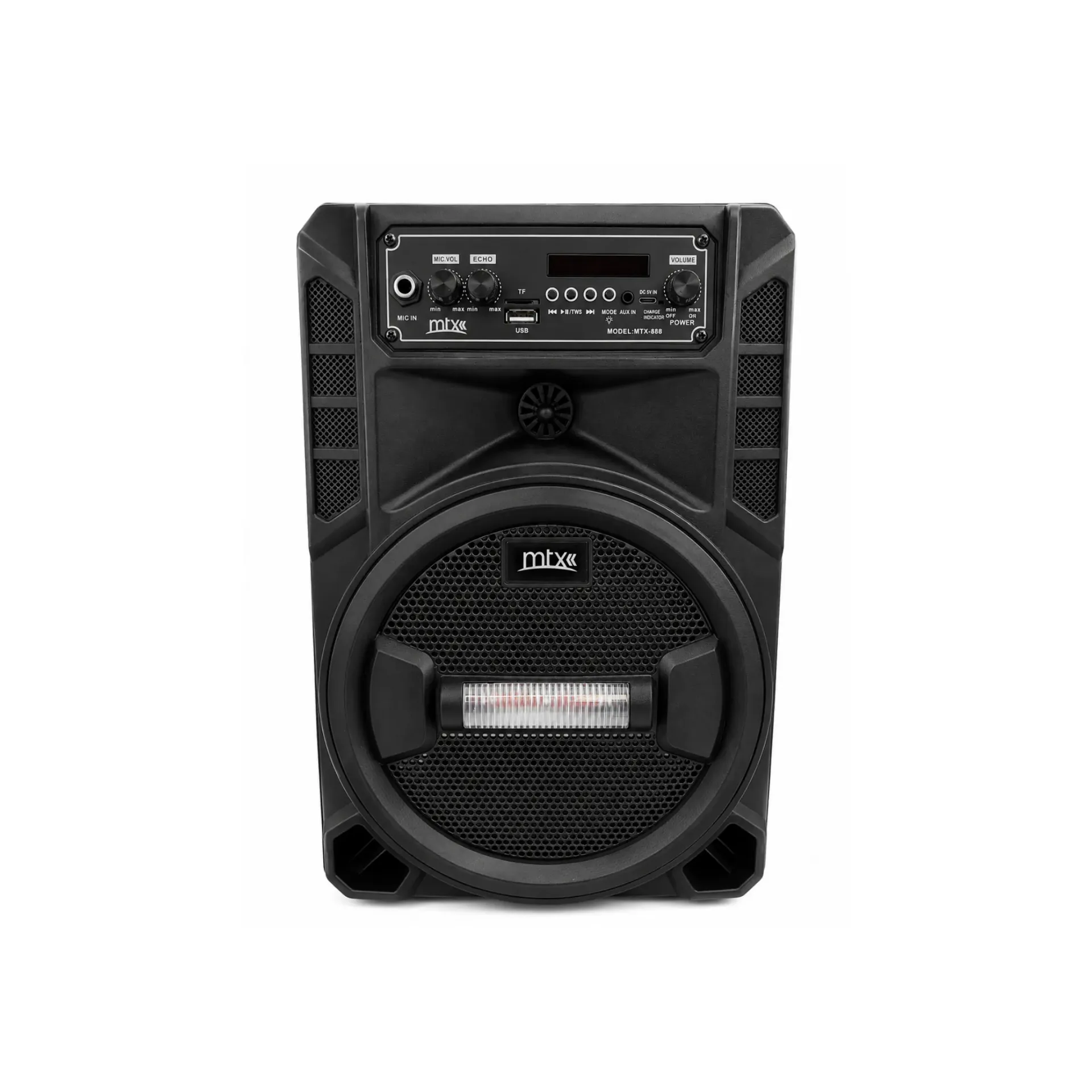Parlante recargable 8" MTX888
