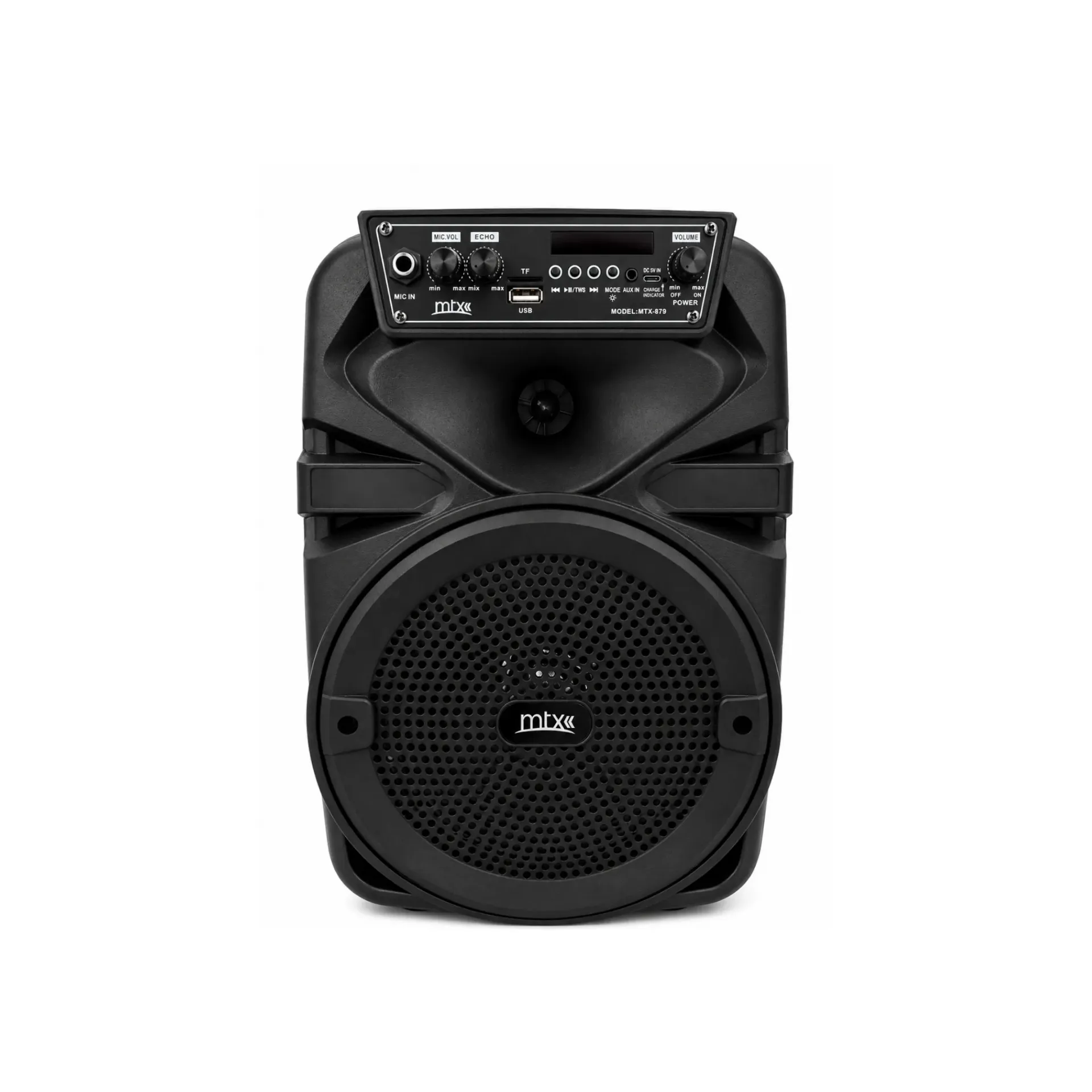 Parlante recargable 8" MTX879