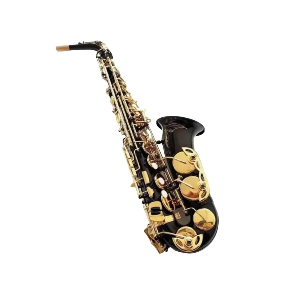 Saxofón alto General Tech negro mate con dorado