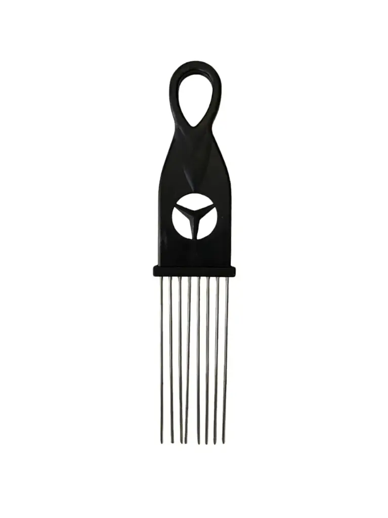 Guiro raspador de metal o peineta