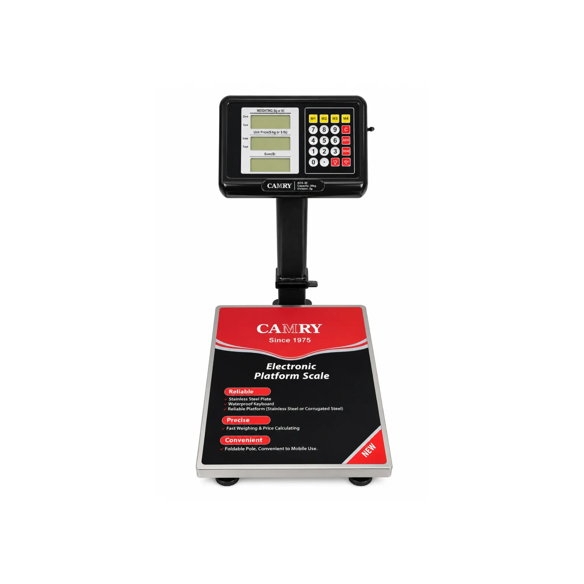 Balanza plataforma Camry JCS67Z 75KG
