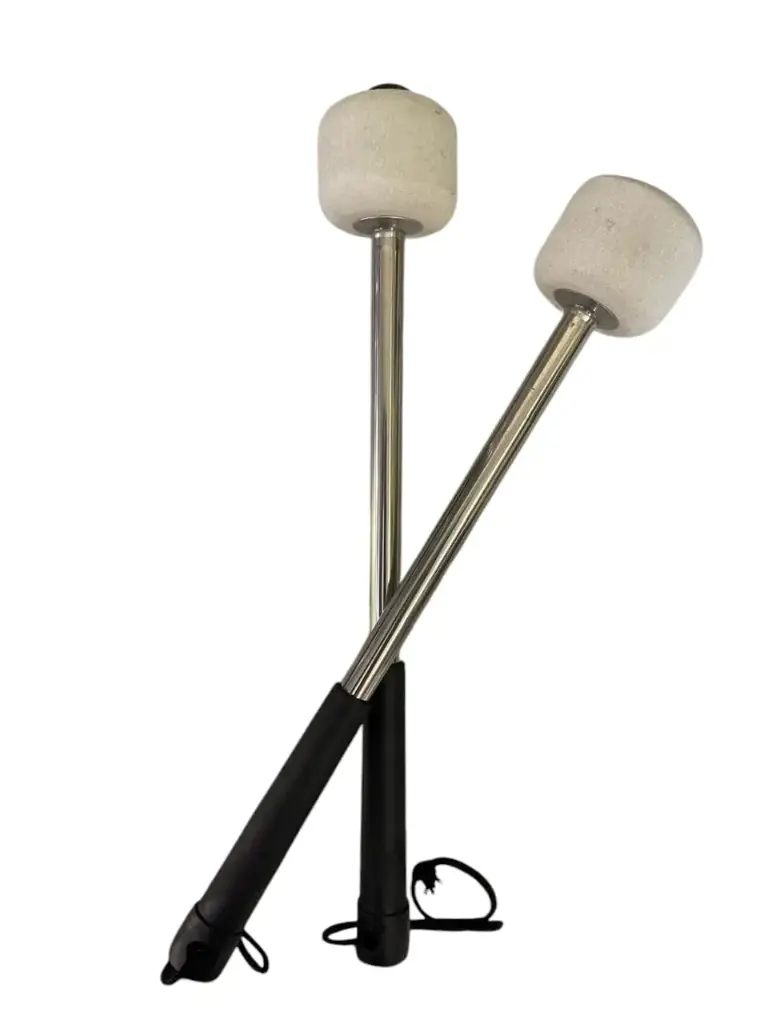 Mazos de tambor de acero (par)