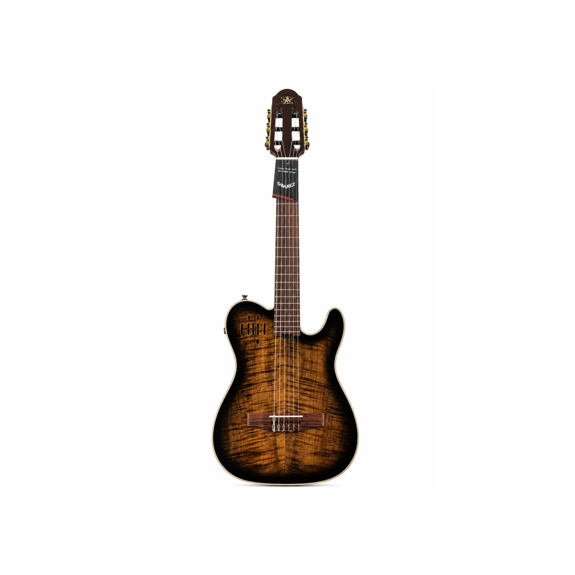 Guitarra Electroacústica Mayer CS-202MNT Negra