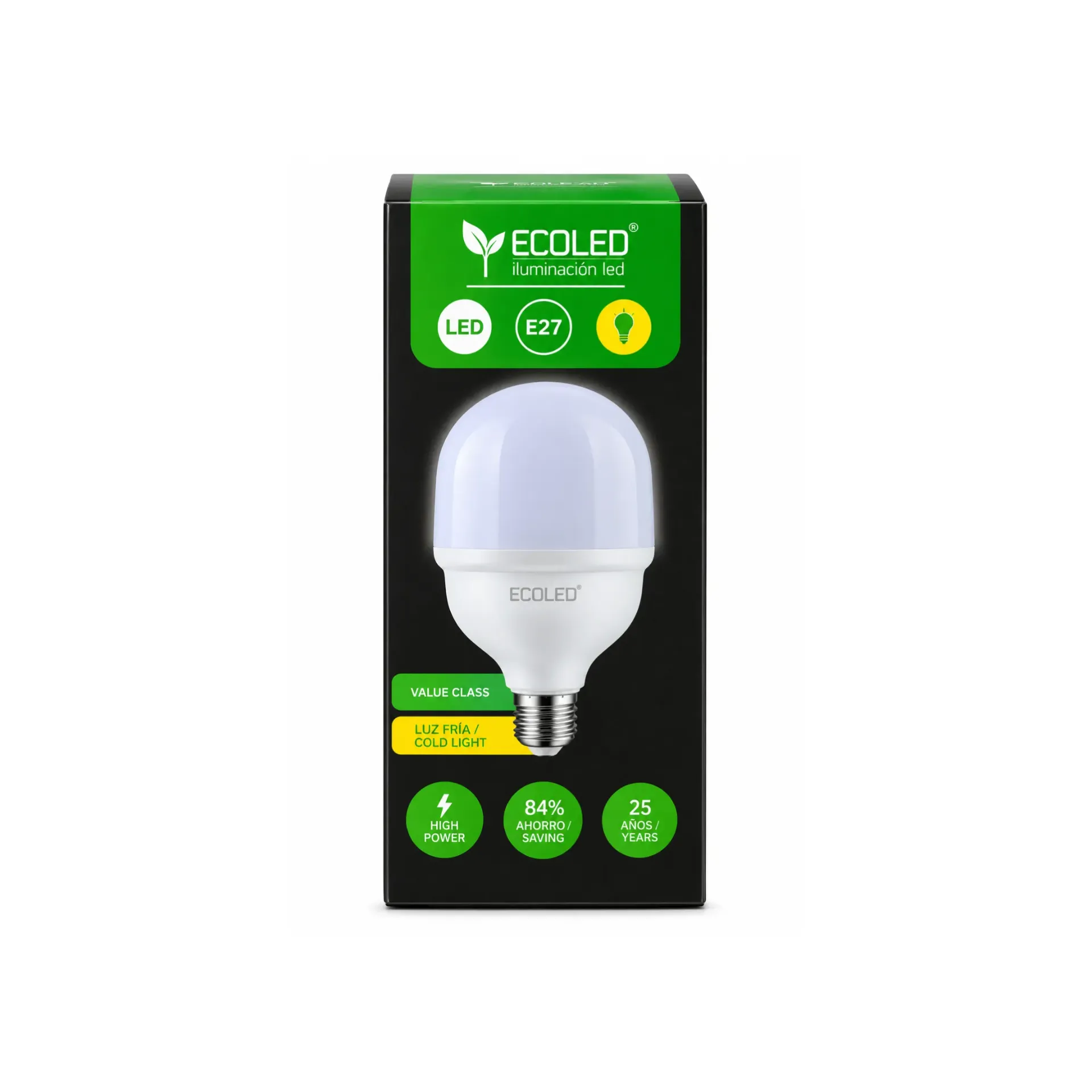 Foco recargable de 50W Ecoled