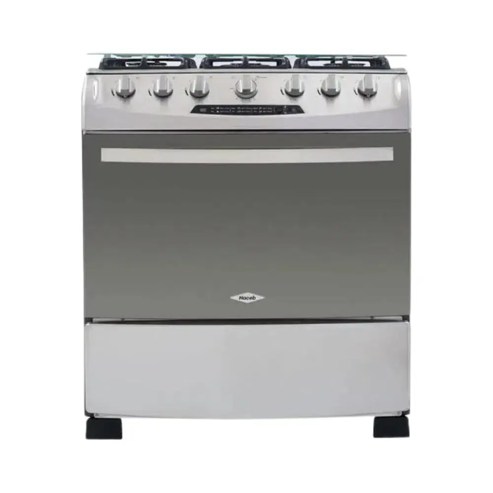 Cocina con horno HACEB 6 quemadores