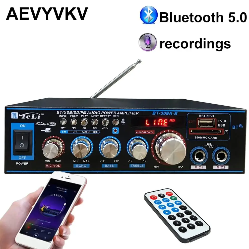 Amplificador TELI BT-309A-B