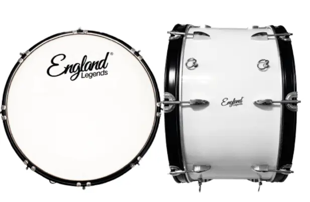 Redoblante England Sound para banda de guerra 14"x12,5"