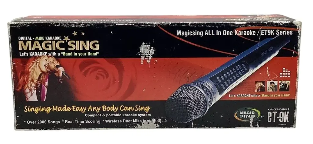 Karaoke digital portátil completo  Marca magic sing .