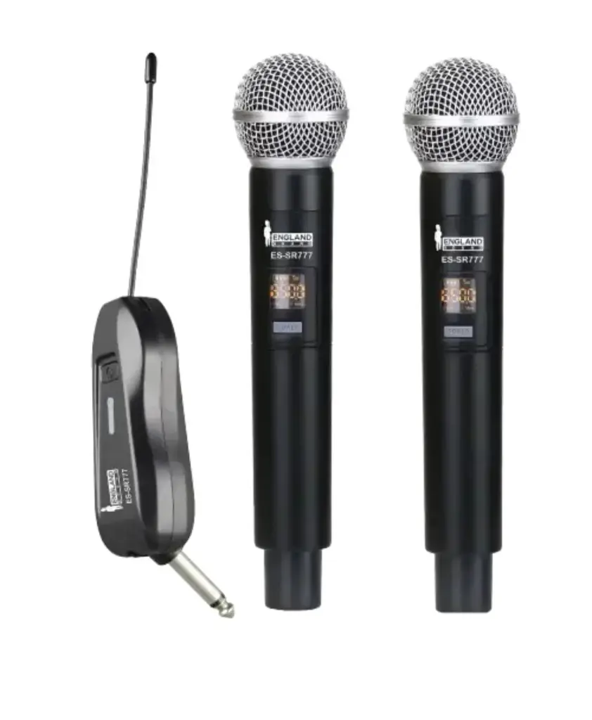 Micrófono inalámbrico England Sound ES-SR777 multifrecuencia