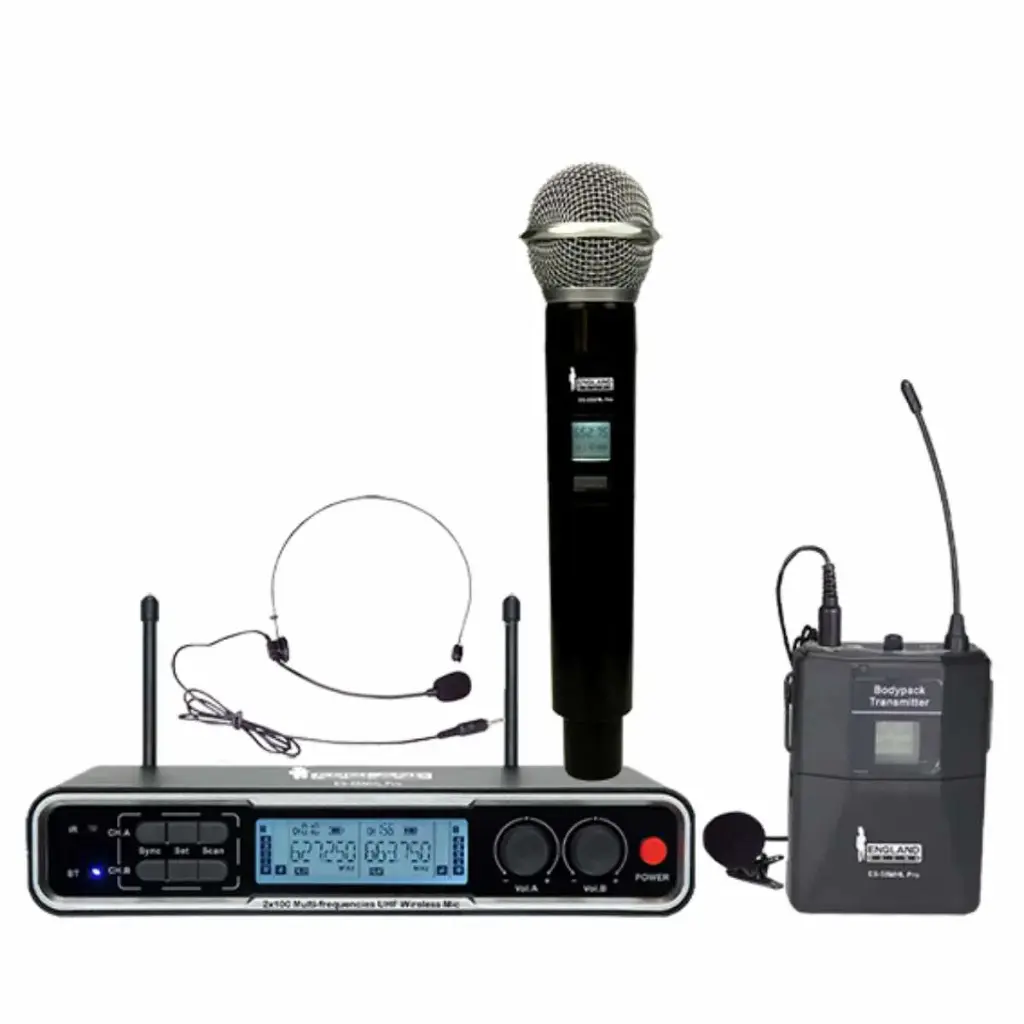 Micrófono England Sound multifrecuencia ES-MU16MHL