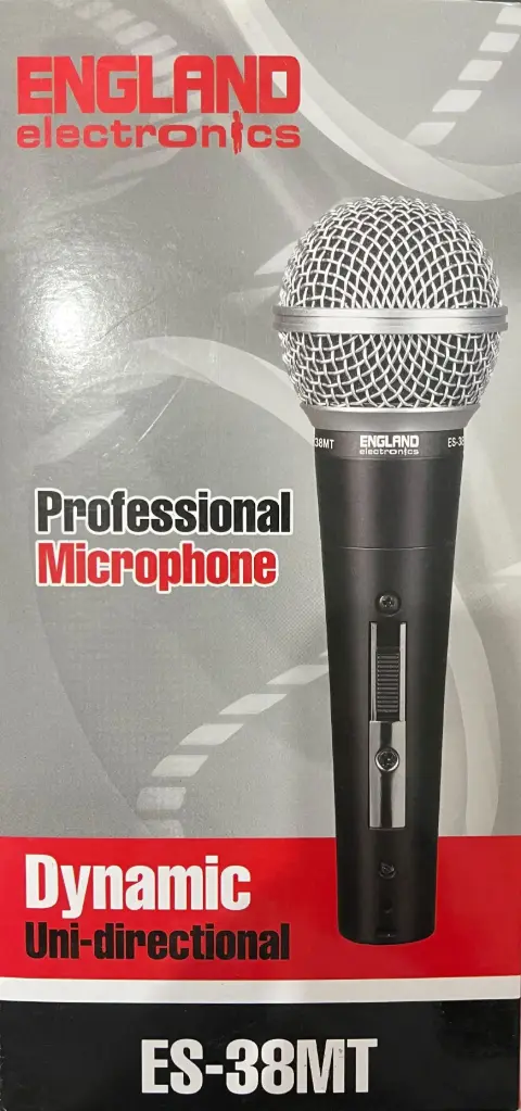 Micrófono profesional England Sound ES-38MT
