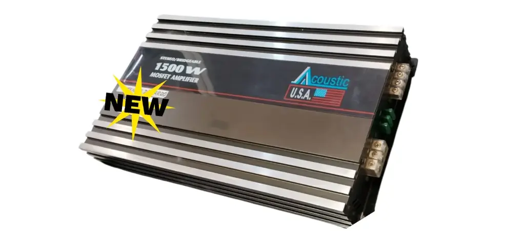 Amplificador para carro Acoustic USA 1500W