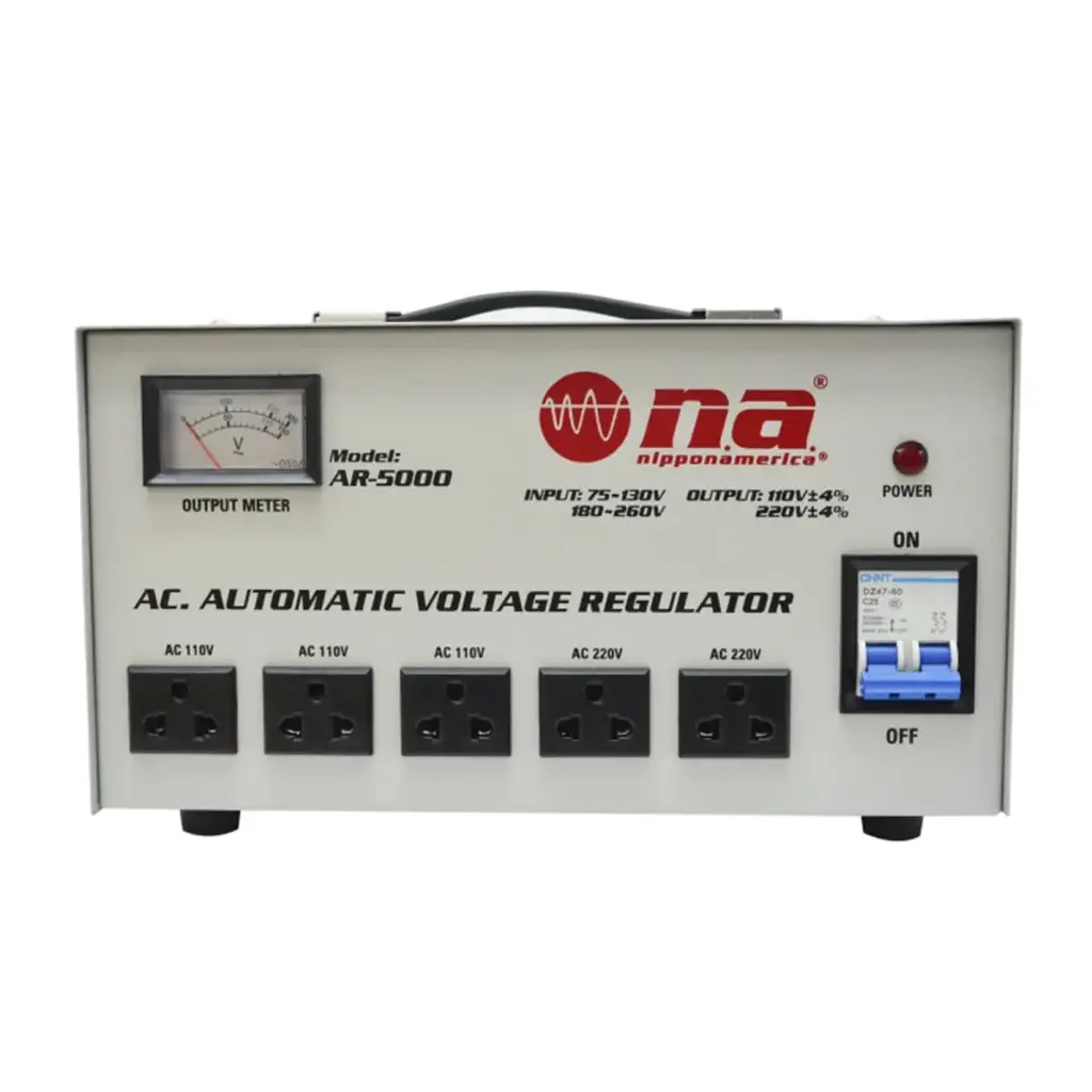 Regulador de Voltaje NIPPON AMERICAN AR-5000