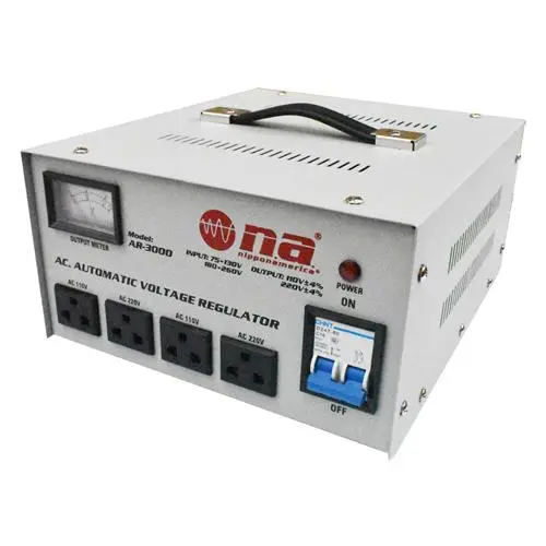 Regulador de Voltaje NIPPON AMERICA AR-3000 
