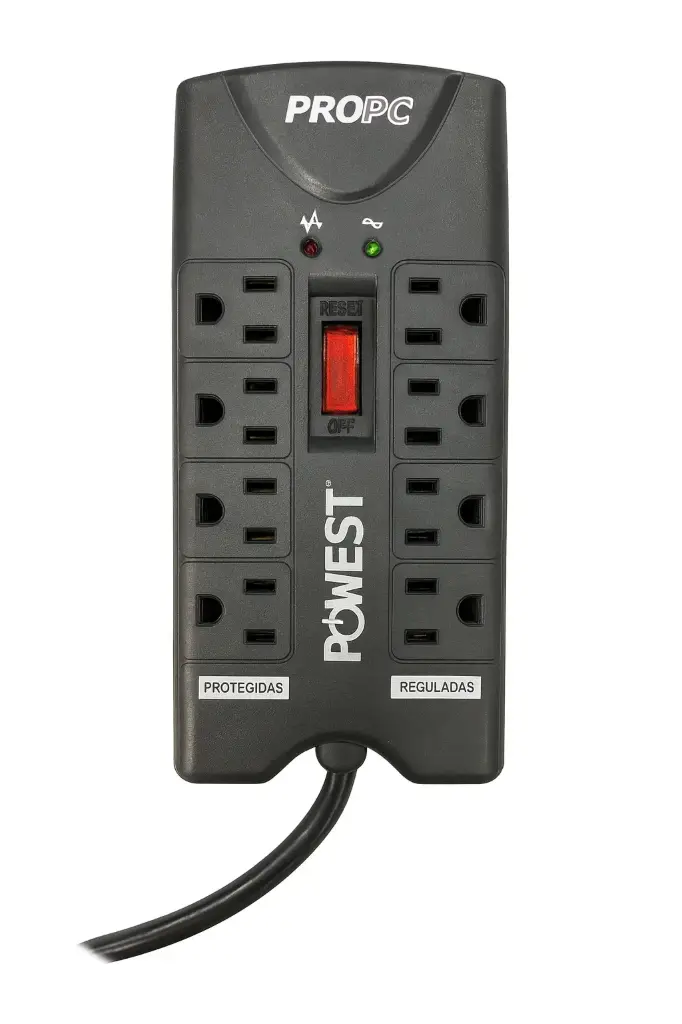 Regulador de Voltaje POWEST ProPC 1000VA