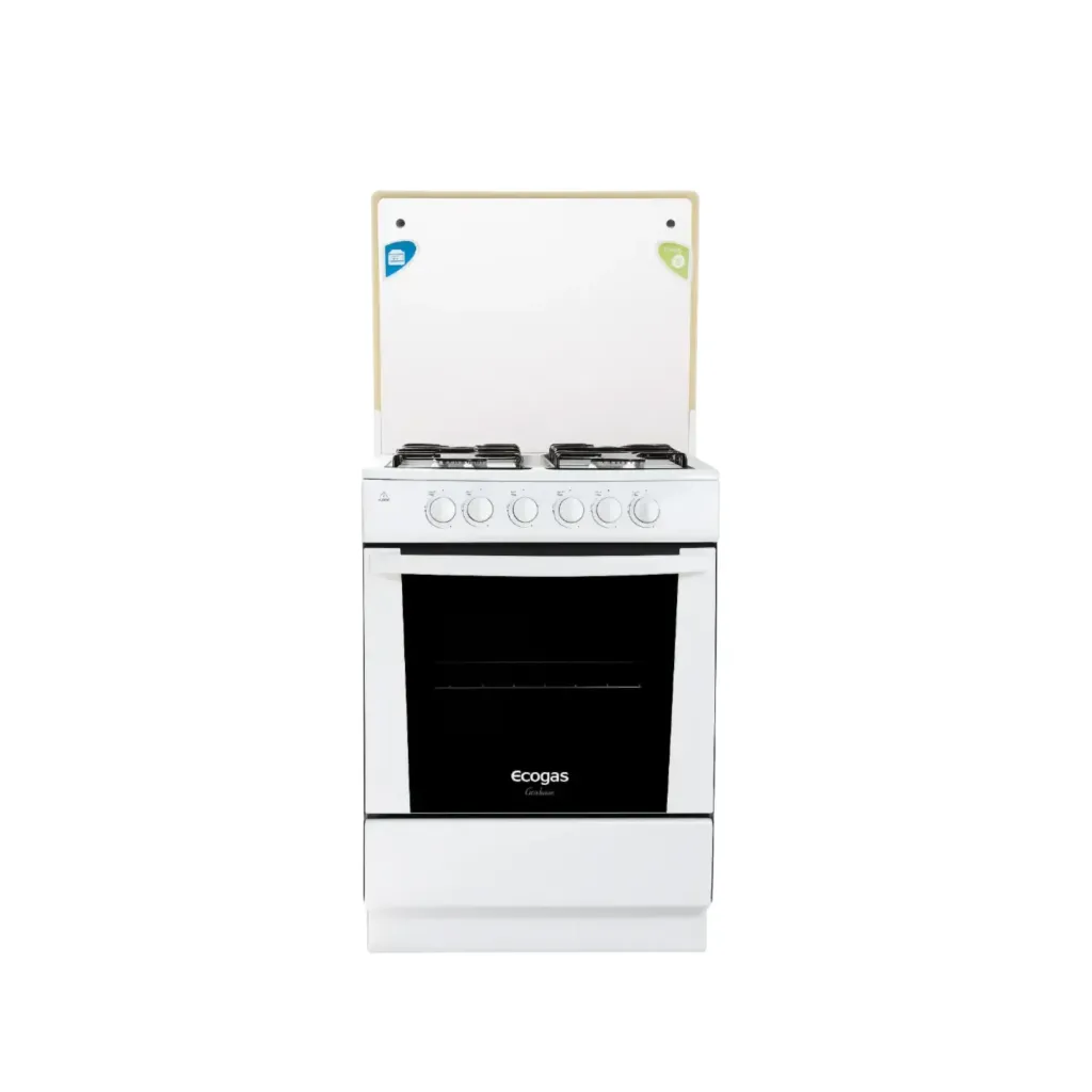 Cocina con horno de 4 quemadores ECOGAS Gardenia