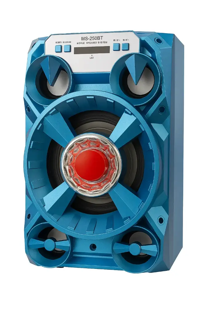 Parlante recargable 6" MS-250BT