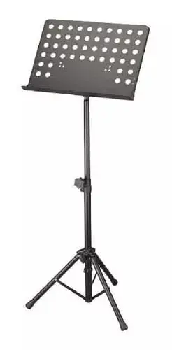 Atril de alumunio y acero mate