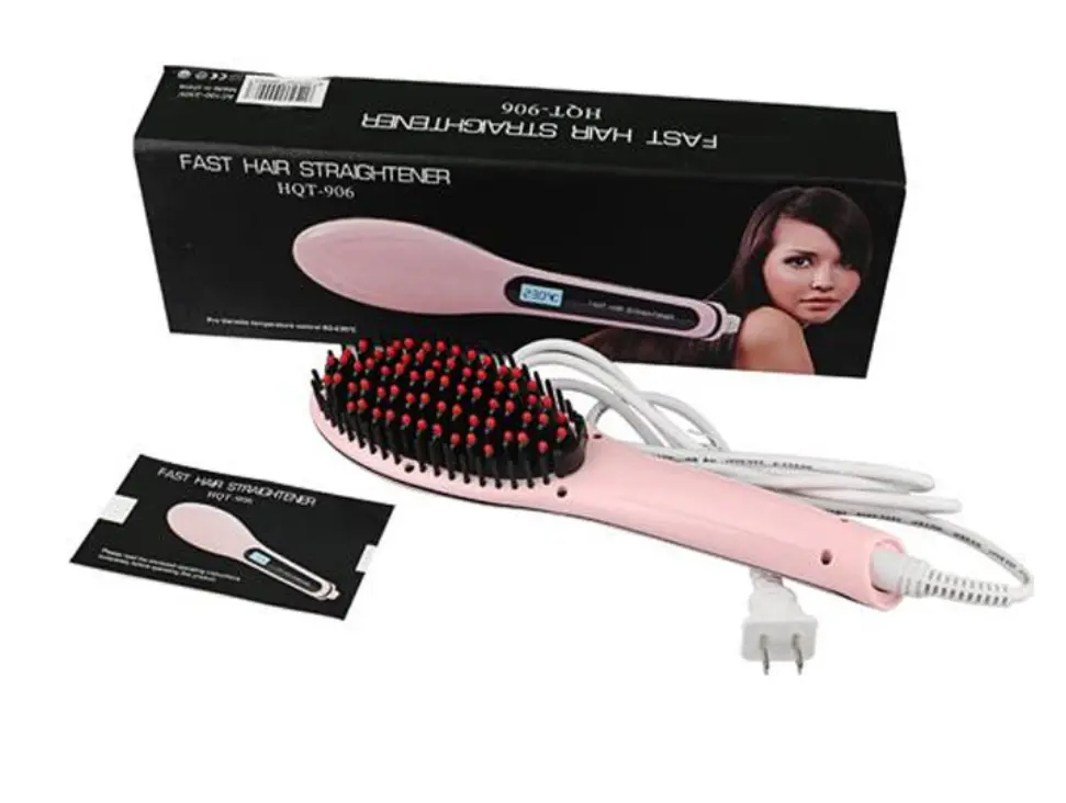 Cepillo alisador para cabello Fast Hair Straightener HQT-906